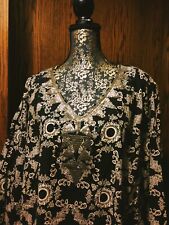 TUNIKA /BLUSE  MIT GLITZER  STEINCHEN  SEITENSCHLITZ  BAUMWOLLE  GR.50/52  NEU