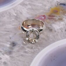 Bergkristall Ring, 925er Silber, Edelsteinring (21366), Edelsteinschmuck