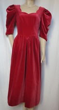 Laura Ashley Samtkleid 36