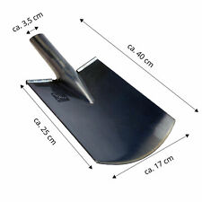 Gärtnerspaten Bauspaten Gartenspaten Spatenschaufel Flach Stahl Trittschutz LUX