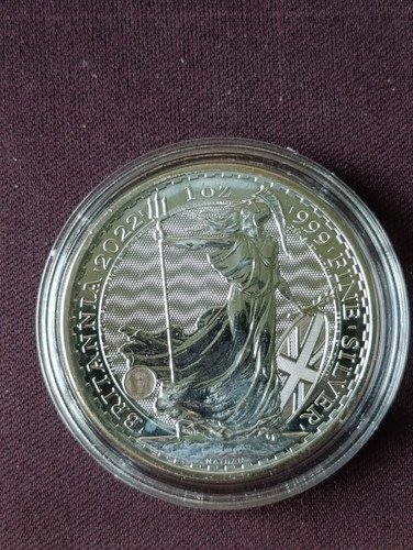 Silber unzen münze - oz,