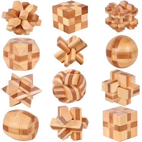 Holz puzzle kong - puzzle, lock
