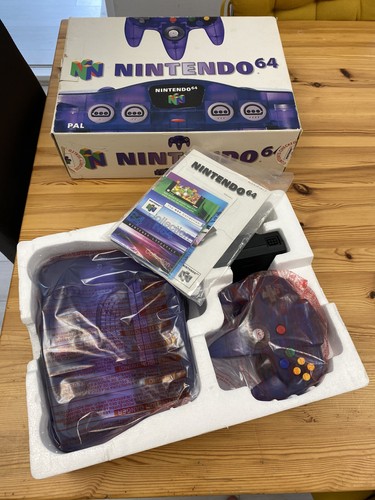 Nintendo lila konsole cib - konsole,