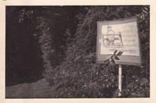 Foto lustiges hinweisschild - -,