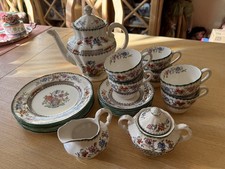 Chinese Rose, Spode Copeland, England, Kaffeeservice 6 Personen, 21 tlg. TOPP