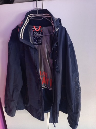 Camp david jacke blau - david, größe