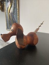 DDR Hund Dackel Holz