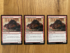 3 x Slumbering Cerberus / Schlummernder Zerberus, englisch (Near Mint)