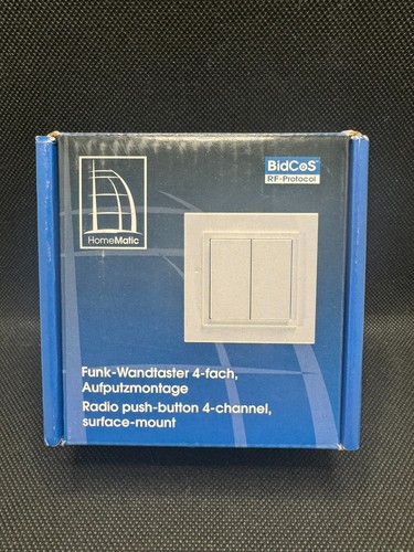 Homematic neu ovp - homematic, hm-pb-4-wm