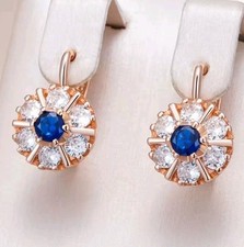 Luxus Ohrringe Huggie 585er