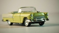 C.M.W. Mini Metals '55 Chevrolet Bel Air OVP gelbgrün / weiß OVP  1:87