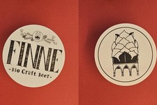 Finne -Bio Craft Beer- Brauerei Bierdeckel Bier