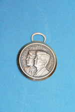 Gedenkmedaille Medaille Metall Robert F. & John F. Kennedy JFK HUGUENIN LE IOCLE