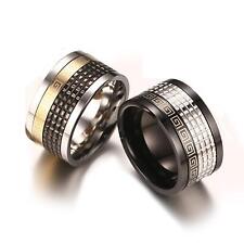 Herren Ring silber schwarz
