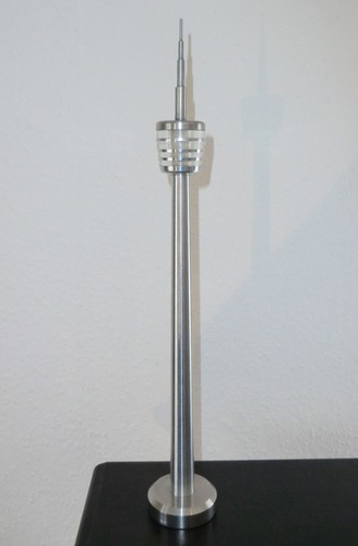 Fernsehturmmodell mit - fernsehturmmodell,