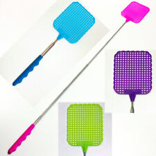 Teleskop Fliegenklatsche 4 Farben Fliegen Mücken Insekten Klatsche ausziehbar