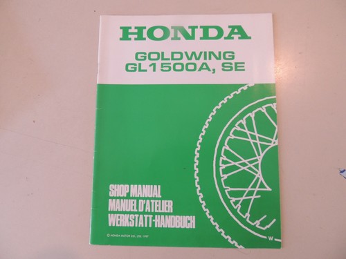 1998 honda goldwing gl1500 - honda, a