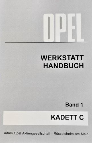 Opel kadett 2 bändiges - opel, 2-bändiges