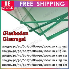 Wandregal Glasregal Glasboden