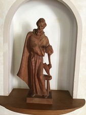 Holzfigur Josef Der Zimmermann