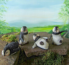 4 Lustige Pinguine Deko Figur