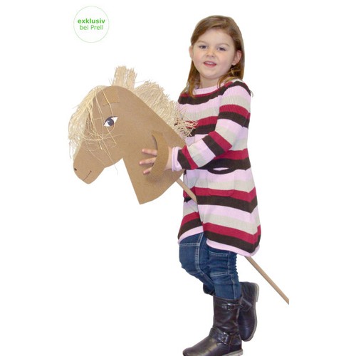 Steckenpferd bastelpackung - steckenpferd,