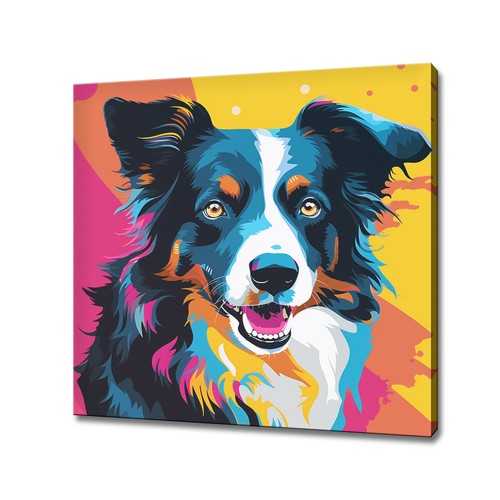 Bunter border collie - border,