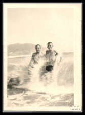 Foto, Fremdenlegion 13.Halbbrigade, Abkühlung im Meer v. Bejaia/DZA, 5026-1332*