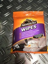 10x Beutel Armor All Textilreinigungstuch Sonderposten 1 Beutel = 15 Tuecher