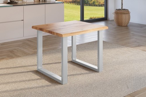 Esstisch baumkante holz - esstisch, holz-optik