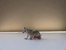 Sammlungsauflösung: Schleich Tiere - weißes Tigerbaby unbespielt und mit Fahne