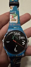 Swatch x Jean-Michel Basquiat “Ishtar” – Limited Art Edition mit Box & Papiere