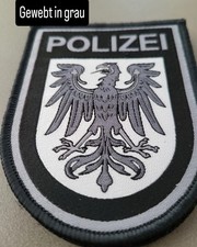 Gewebter  Woven Polizei Patch
