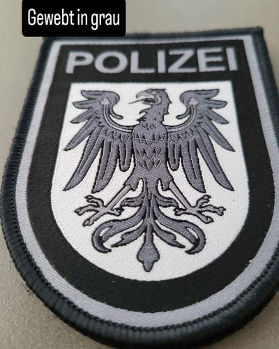 Gewebter woven polizei patch - gewebter,