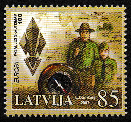 Lettland pfadfinder - lettland,