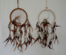 Dreamcatcher Traumfänger Perlen Federn Indianer Windspiel gute Träume