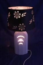 LAMPE TISCHLAMPE STEHLAMPE PAN 70ER SCHWARZ WEISS