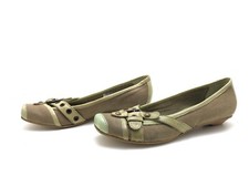 Franco Bonoldi Damen Halbschuhe Gr. 37 Slipper Freizeitschuhe Komfortschuh Braun