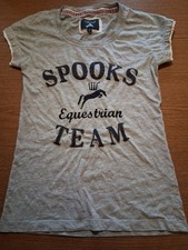 Damen Spooks T-Shirt Gr. S grau geraucht