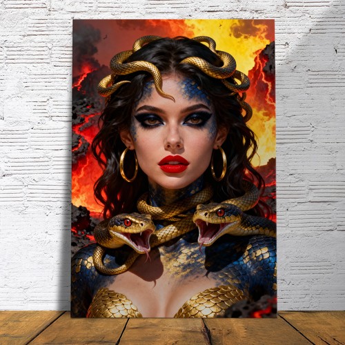 Medusa schlangenfrau - medusa,