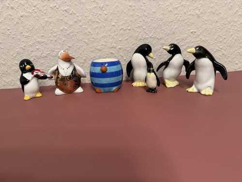 Porzellan keramik pinguin - keramik,