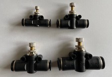 Drosselventil Pneumatik Drosselrückschlagventil Steckverbinder Druckluft wie IQS