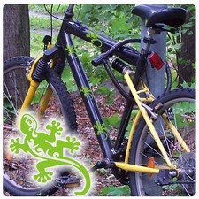 Gecko Gekko Echse Fahrrad Aufkleber Sticker SET Eidechse Fahrradaufkleber F121