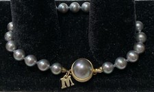 Majorica 8 Zoll Tahitiperle