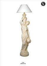 Barock Figur Stehlampe " Diana