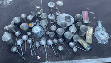 Konvolut Zinn Becher,Teller