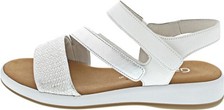 Gabor Comfort Damen Sandalette silber kombi