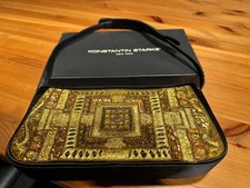 Konstantin Starke elegante Tasche Schwarz mit Gold