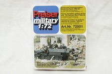 1:72 Modellbausatz Preiser military 72501 Absitzende Panzergrenadie WH OVP