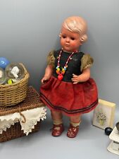 Vintage Puppe Schildkröt Puppe Modell Inge 28 cm Sammlerstück